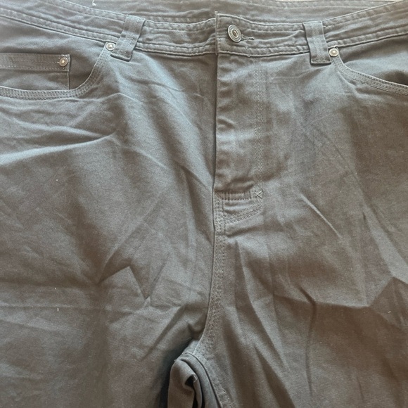 Prana Gray Flat Front Shorts Versatile Style - Picture 2 of 11